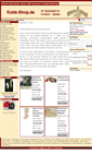 Mobile Screenshot of kubb-shop.de